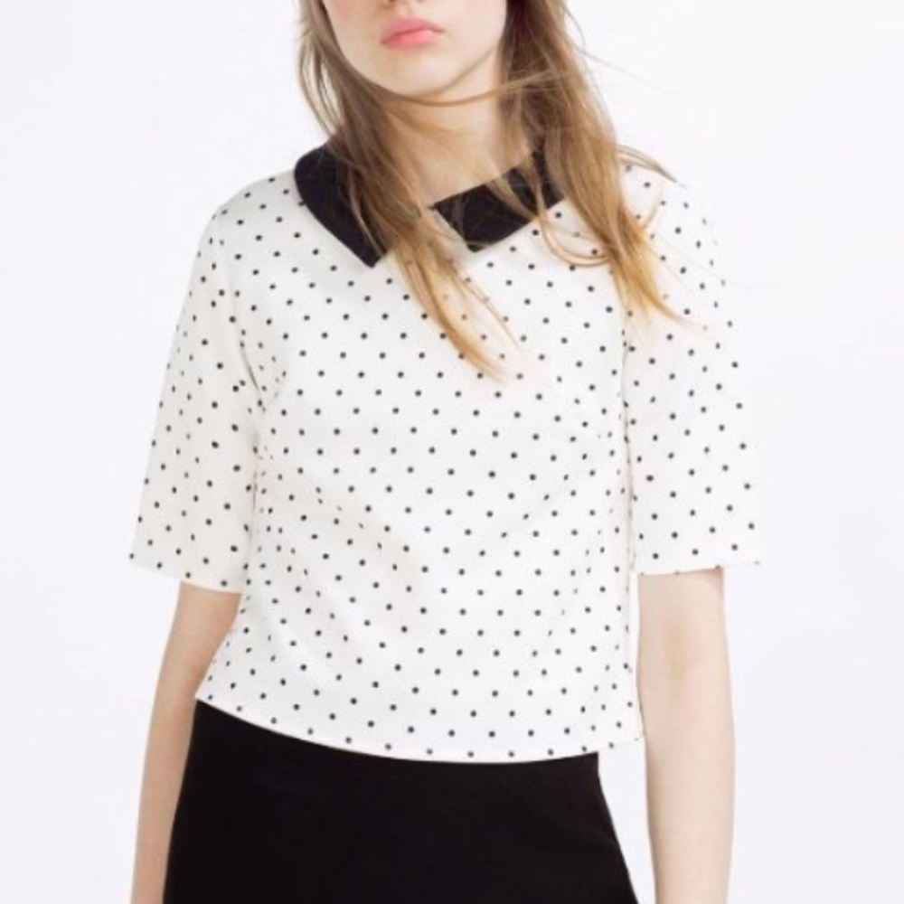 Black and white top